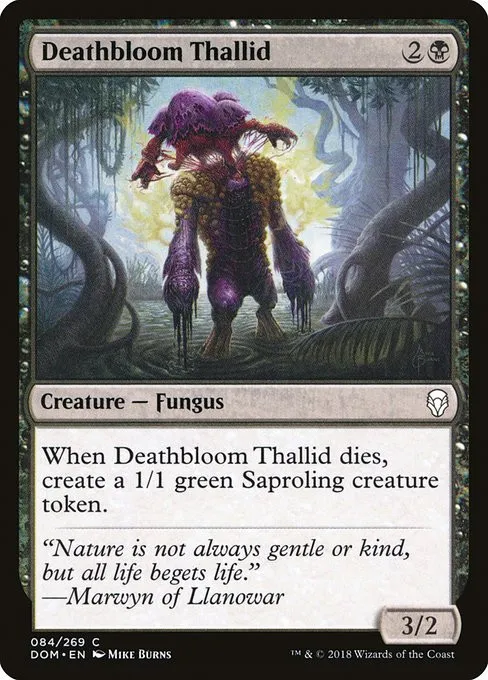Deathbloom Thallid - Foil