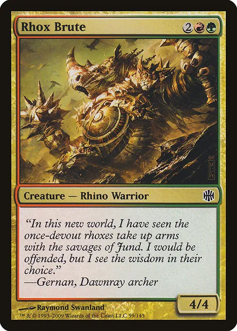 Rhox Brute - Foil