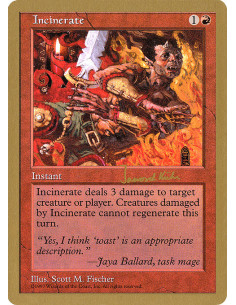 Incinerate
