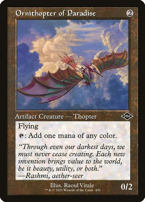 Ornithopter of Paradise - Foil