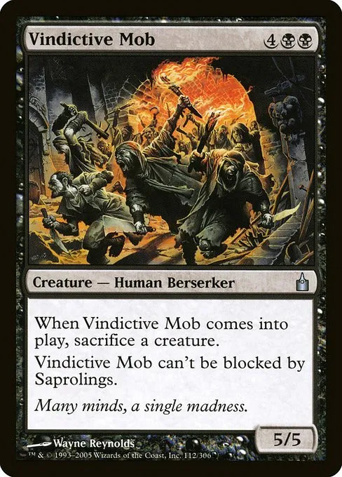 Vindictive Mob - Foil