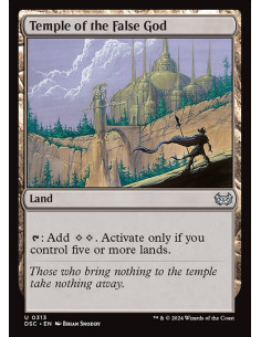 Temple of the False God