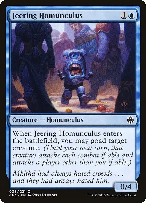 Jeering Homunculus - Foil
