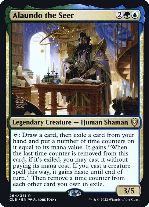 Alaundo the Seer - Foil