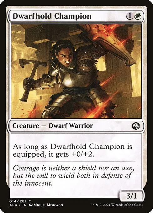 Dwarfhold Champion - Foil