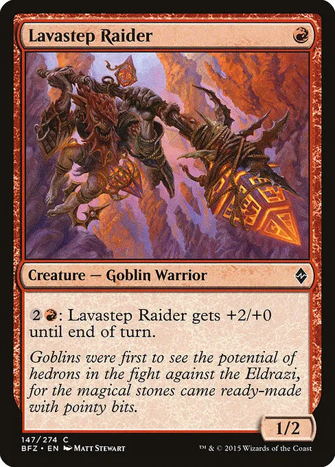 Lavastep Raider - Foil