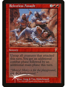 Relentless Assault - Foil