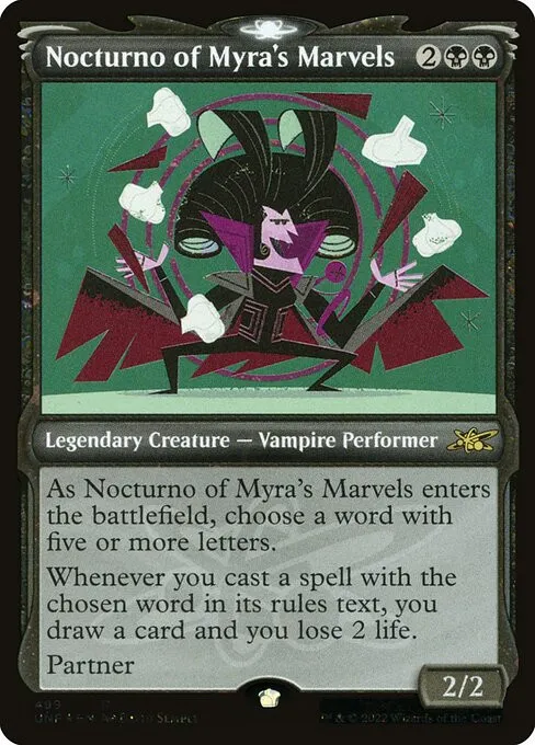 Nocturno of Myra's Marvels - Foil