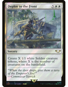 Deploy to the Front - Foil