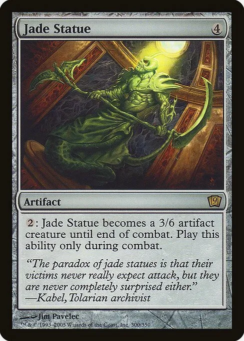 Jade Statue - Foil