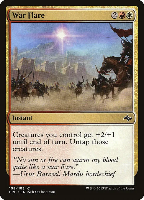 War Flare - Foil