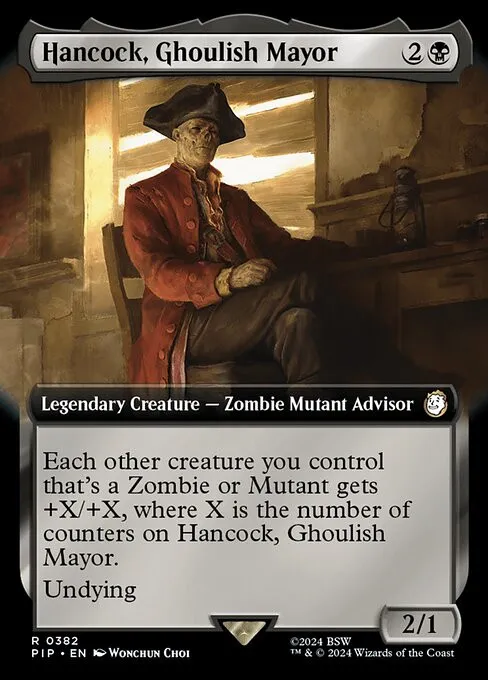 Hancock, Ghoulish Mayor - Foil