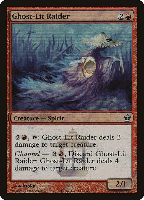 Ghost-Lit Raider - Foil