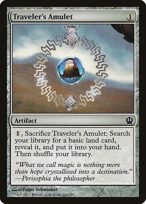 Traveler's Amulet - Foil