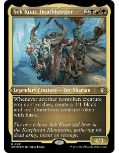 Sek'Kuar, Deathkeeper - Foil