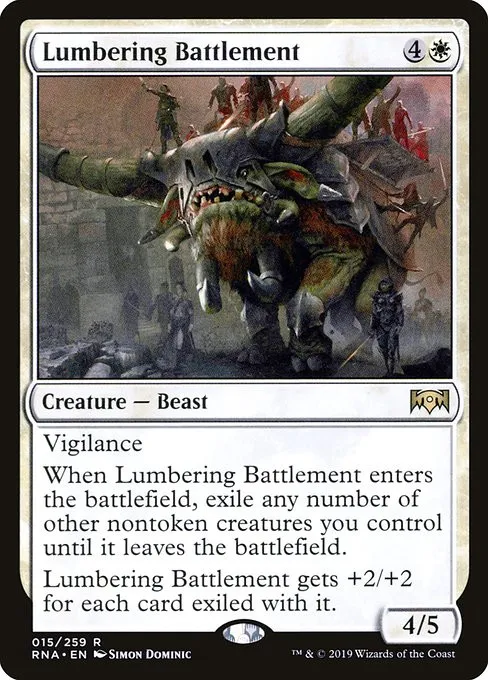 Lumbering Battlement - Foil