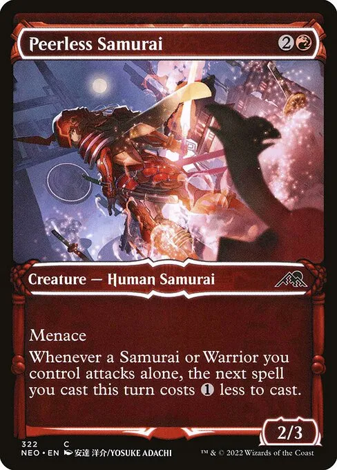 Peerless Samurai - Foil