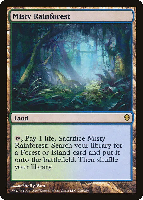 Misty Rainforest - Foil