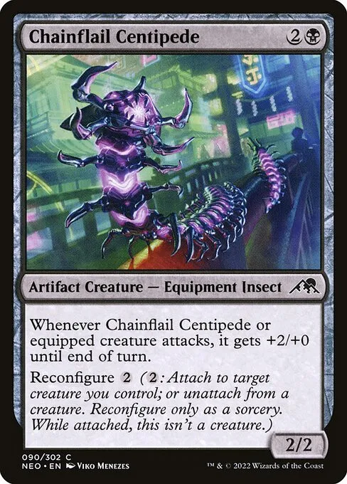 Chainflail Centipede - Foil
