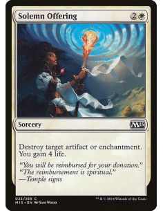 Solemn Offering - Foil