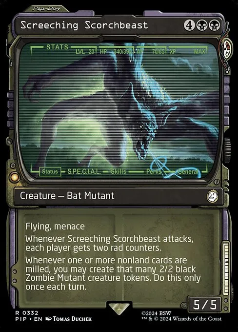 Screeching Scorchbeast - Foil