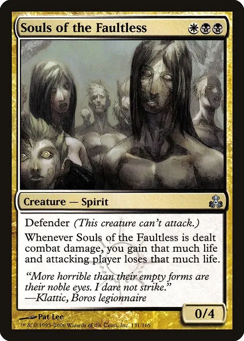 Souls of the Faultless - Foil