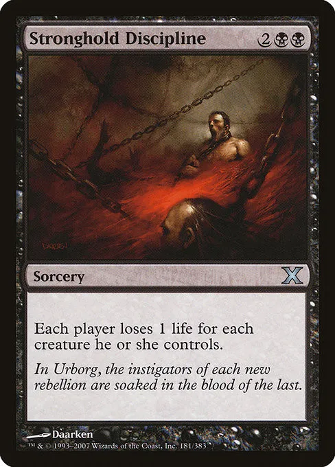 Stronghold Discipline - Foil