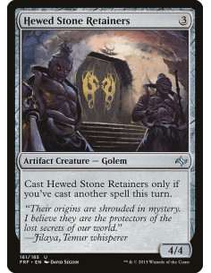 Hewed Stone Retainers - Foil