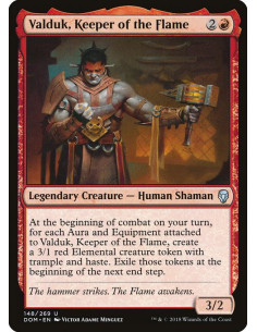 Valduk, Keeper of the Flame