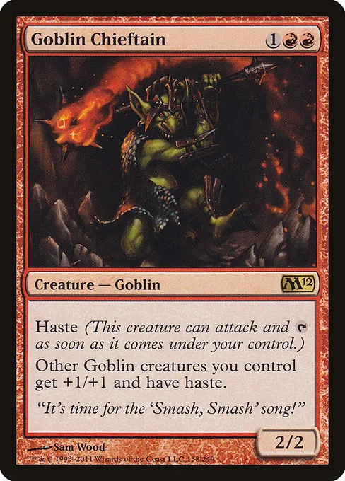 Goblin Chieftain - Foil