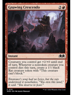 Gnawing Crescendo - Foil