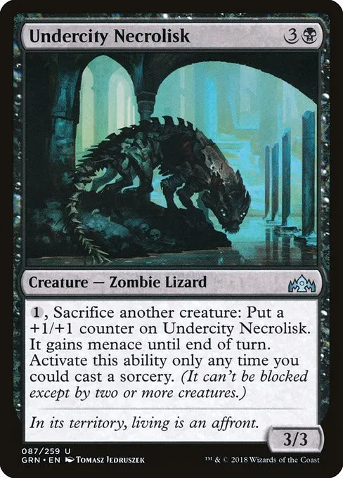 Undercity Necrolisk - Foil
