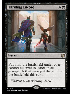 Thrilling Encore