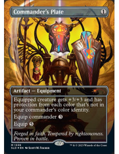 Commander's Plate - Foil