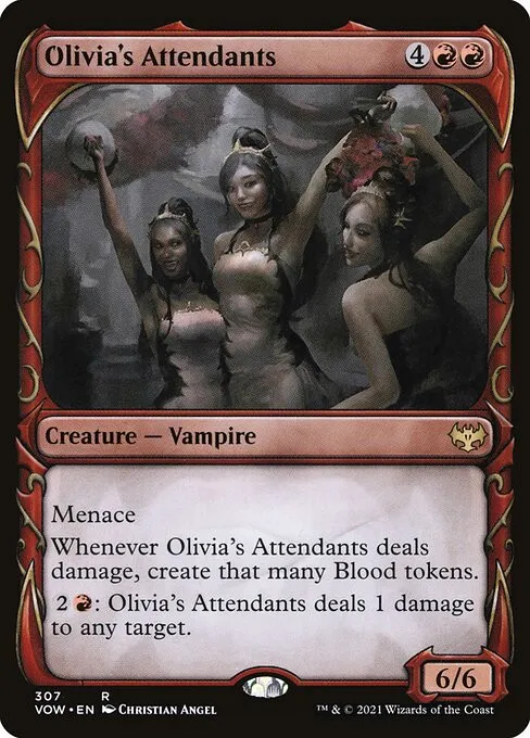 Olivia's Attendants - Foil