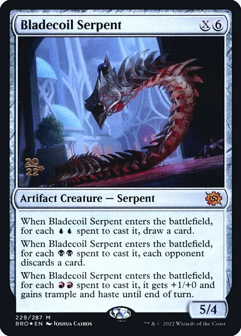 Bladecoil Serpent - Foil