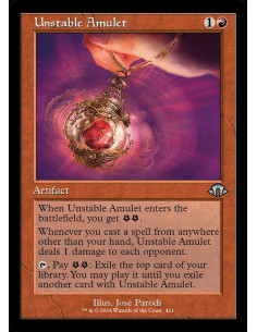 Unstable Amulet - Foil