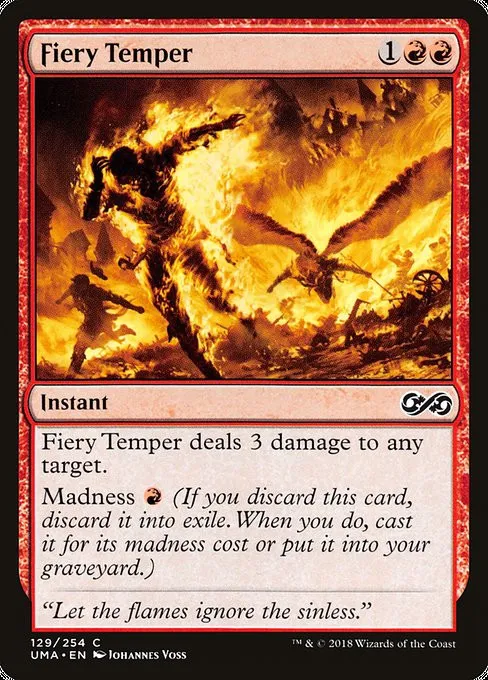 Fiery Temper - Foil
