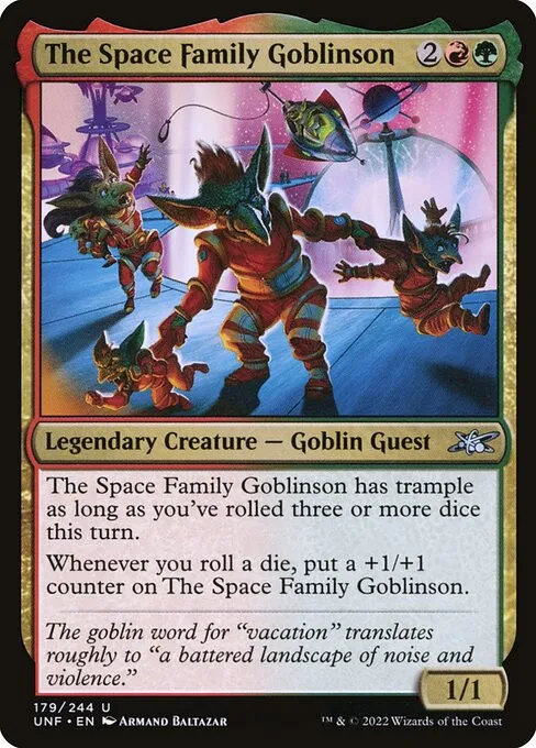The Space Family Goblinson - Foil