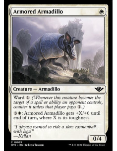 Armored Armadillo - Foil