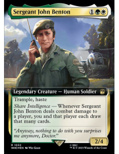 Sergeant John Benton - Foil