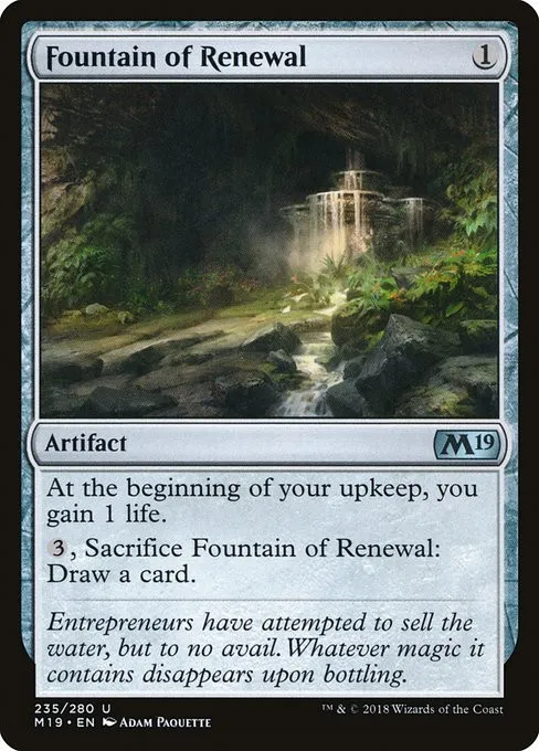 Fountain of Renewal - Foil