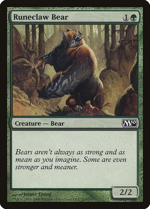 Runeclaw Bear - Foil