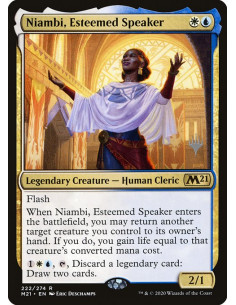 Niambi, Esteemed Speaker - Foil