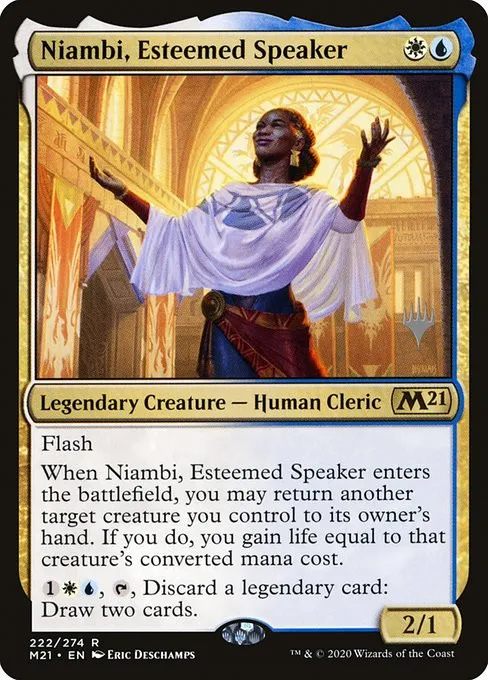 Niambi, Esteemed Speaker - Foil
