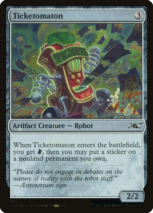 Ticketomaton - Foil