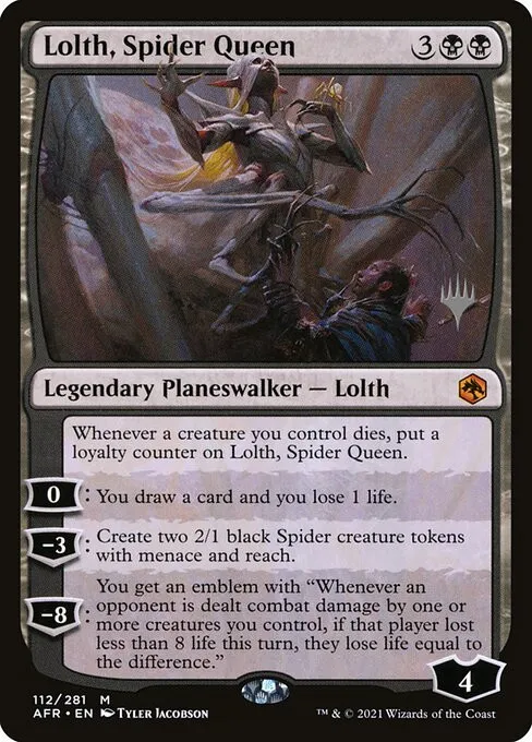 Lolth, Spider Queen - Foil