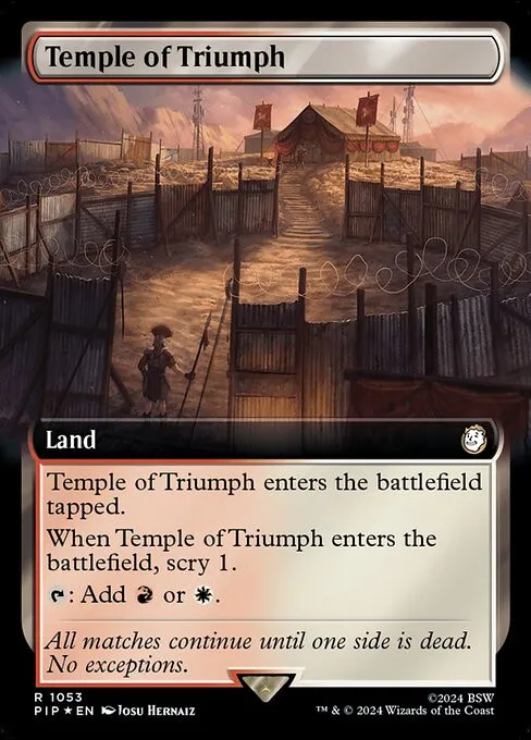 Temple of Triumph - Foil