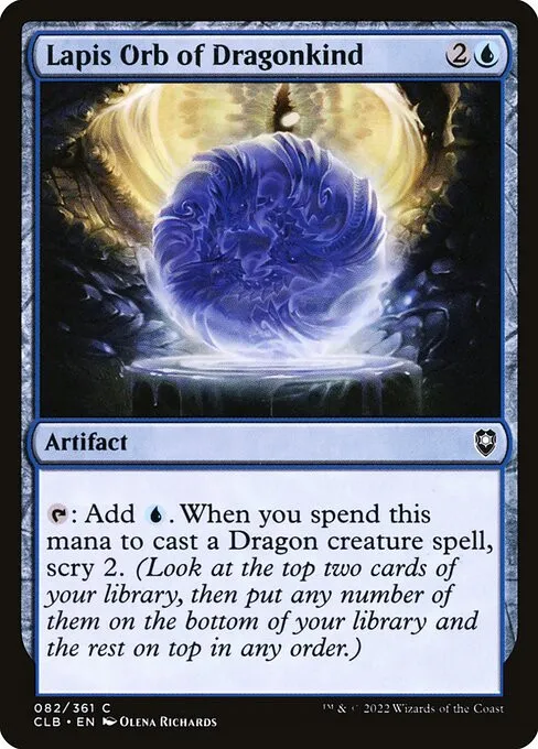 Lapis Orb of Dragonkind - Foil