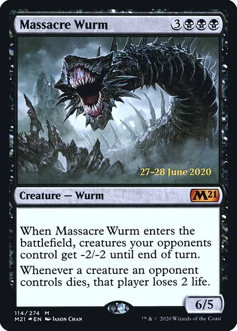 Massacre Wurm - Foil